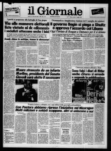 Il giornale : quotidiano del mattino